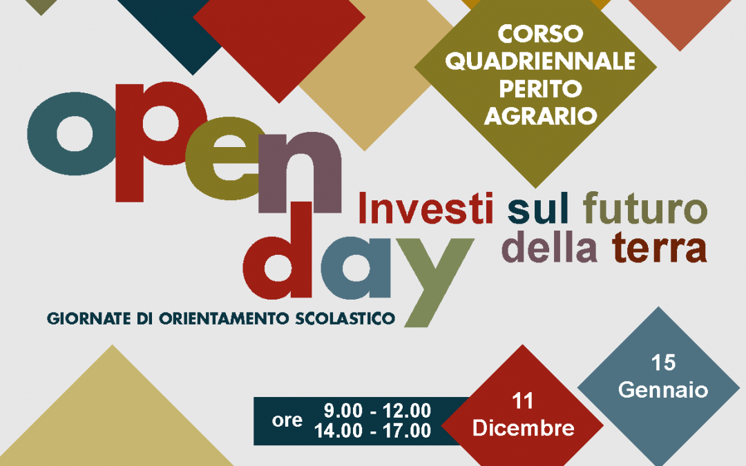 Open Day – I.I.S.S. G. Penna